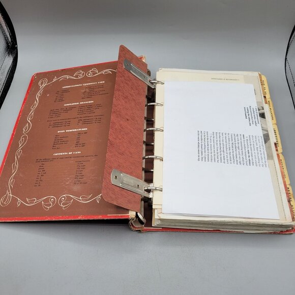 1950 Betty Crockers Picture Cook Book Ring Binder Extra Recipes Included - Picture 5 of 12